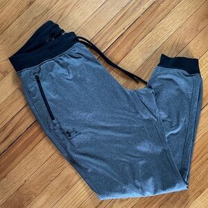 Under Armour Men's Heather Gray Athletic Joggers